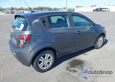 2013 Chevrolet Sonic Lt Auto z USA, uszkodzony, nr VIN 1G1JC6SH5D4119851